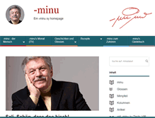 Tablet Screenshot of minubasel.ch